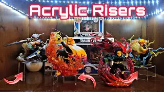 I bought Acrylic Risers for my Action Figures! - Acrylic Risers Unboxing