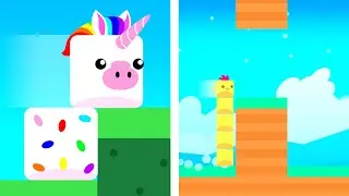 Stacky Bird - All Levels iOS Android GamePlay