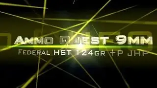 Ammo Quest 9mm: Federal HST 124+P ammo test P9HST3 in ballistic gel