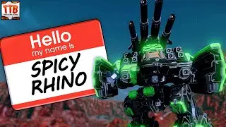 REACTOR-MELTING SPICY LASER FIREPOWER! - Stone Rhino - German Mechgineering 