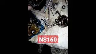 ns160 desarme, biela clavada
