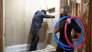 We Finally Started our first BATHROOM!