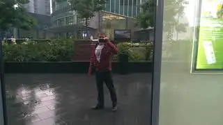 Москва Сити постоянно в отражении (любительское видео)