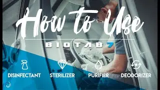 How To Use Biotab7 (Super Easy) Disinfectant, Sterilizer, Deodorizer, Purifer