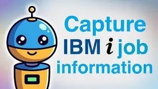 Capture IBM i job info for submitted jobs