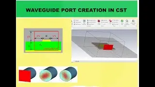 waveguide port creation tutorial in CST