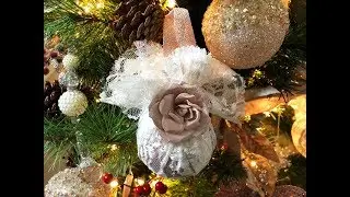 D.I.Y.-  How To Make A Christmas Ornament - Victorian Style Tutorial #1