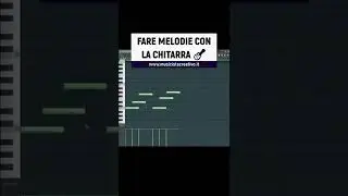 Fare melodie con la chitarra 🎸