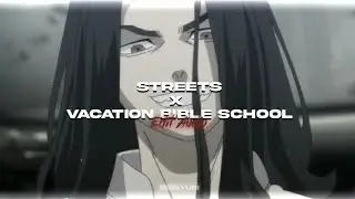 streets x vacation bible school [ edit audio + sped up ] || doja cat & ayesha erotica