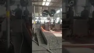 Iron Bars in Hot Rolling Mill 