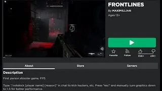 FPS Game dengan Kualitas terbaik di Roblox!?!? || Roblox Frontlines ID