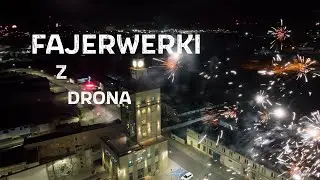 Fajerwerki z drona 4K 2024