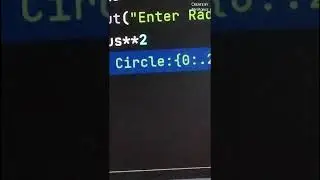 Area of circle in Python 🎯