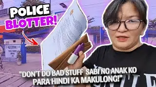 FIRST TIME KO MAG PA BLOTTER!!?🔥🔥🔥 GANITO PALA ANG PROSESO | LIFE LESSON!! #momlife #dailylifevlog