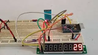 Room temperature display using Arduino pro mini ( DEMO )