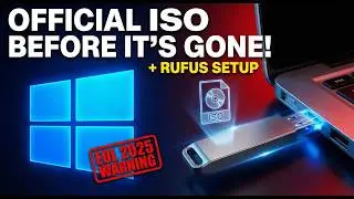How to Download Official Windows 10 ISO Direct Link (Without Media Creation Tool) | Rufus USB