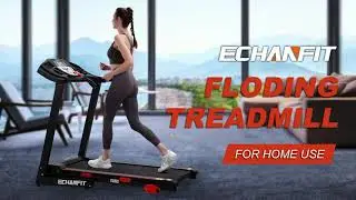ECHANFIT Folding Treadmill Electric Motorized Running Machine