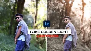 LIGHTROOM FAKE GOLDEN LIGHT | @Mukeshmack #lightroom #lightroompresets #goldenlight