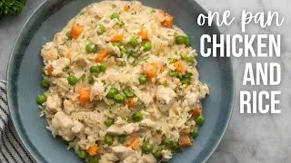 One Pan Chicken and Rice l The Recipe Rebel