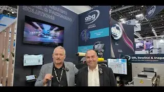 Direct from drupa 2024 - ABG Omega SRI3 Label Finishing System