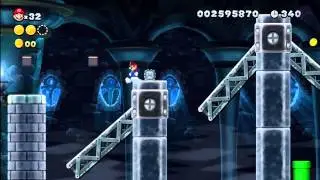 Frosted Glacier - Wendy's Shifting Castle [New Super Mario Bros Wii U]