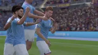 Kevin De Bruyne outside of the foot free kick fifa 20