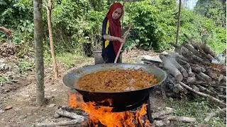 KARI DAGING || MASAK UNTUK 300 ‼️SUP TULANG ,DAging KUNYIT