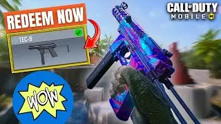 Tec 9 Nova Break | New Redeem code in codm | Codm code | Redeem code in codm | code in codm