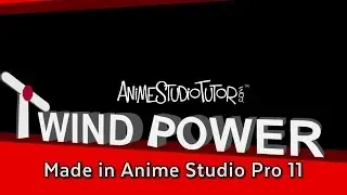 Wind Power in Anime Studio