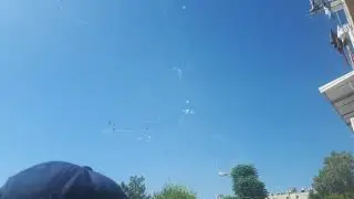 Израиль май 04.05.2019 ашкелон ракеты из сектор газа и израильский железный купол