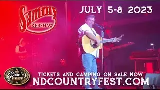 Sammy Kershaw performing at #NDCF2023