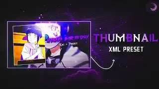Thumbnail XML Preset | Alight Motion (+Preset)