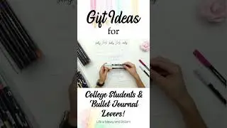 Gift Ideas for College Students & Bullet Journal Lovers!