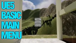 Build a Basic Main Menu in Unreal Engine 5 UE5