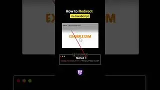 How to redirect in JavaScript?