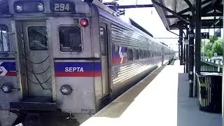 Railfanning Levittown-Tullytown Station 4/26/2021