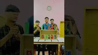 Soda can matching challenge #funny #gameschallenge #funnygames #comedy #gamechallange