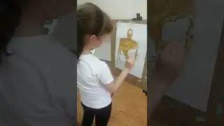 Талантливая ученица✨👌🏼работа акварелью - "Авокадо"