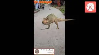 T_rex_Jurassic_Dinosaur_ movie_part 6 editing in kinemaster #vfxshishupal #