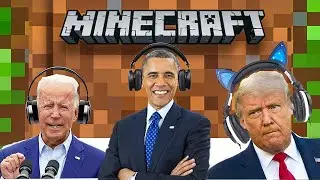 Trump, Obama, and Biden reveal their Minecraft secrets! (Voice Meme)