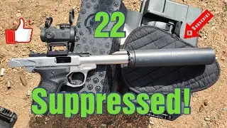 S&W Victory 22 Suppressed!