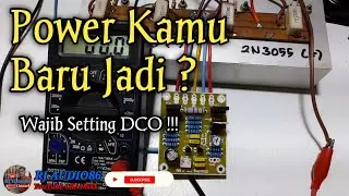 Cara Setting DCO Power Amplifier