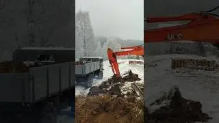 #глина #дорога #газ66 #ескавато #робота #копач