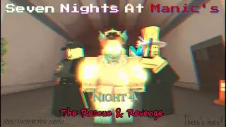 Seven Nights At Manic's [Night 4] | Kaiju Paradise | (Roblox)