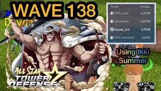 How to get wave 138 | (12 Trillion Damage Combined) - All Star Tower Defense ROBLOX