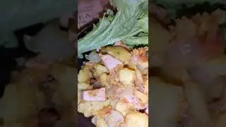 Это быстро и вкусно ! Картошка  и немного фантазии( холодильник в помощь)🥰
