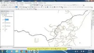 Using the Intersect Tool in the ArcToolBox in ArcMap 10 2