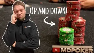 HUGE FLIP ALL IN PREFLOP TO MAKE OR BREAK MY SESSION! | POKER VLOG #49
