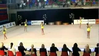 Eesti MV 2011 iluvõimlemise rühmkavades, Lasteklass