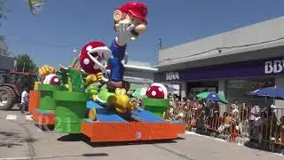 Desfile de carrozas Fiesta de la Primavera Dolores 2018